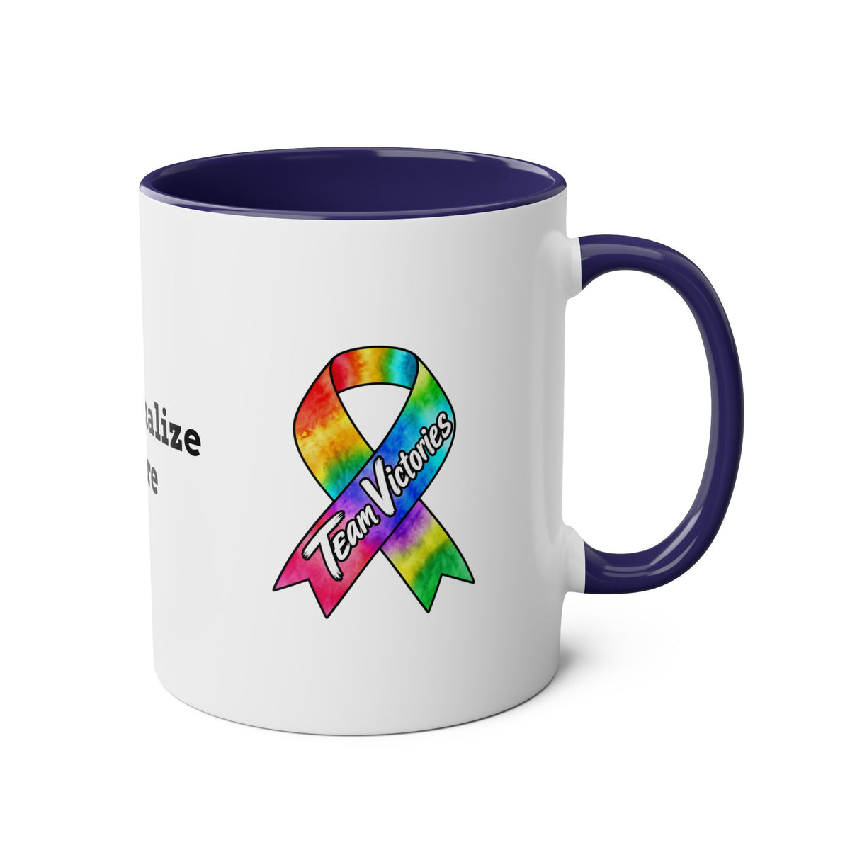 Two-Tone Coffee Mug - 11 oz - "Personalize"