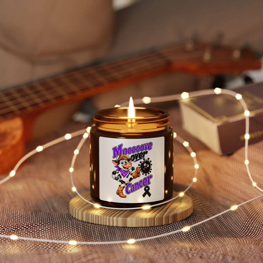 Soy Scented Candle - Amber Jar