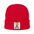 Embroidered Beanie –  Knit Hat