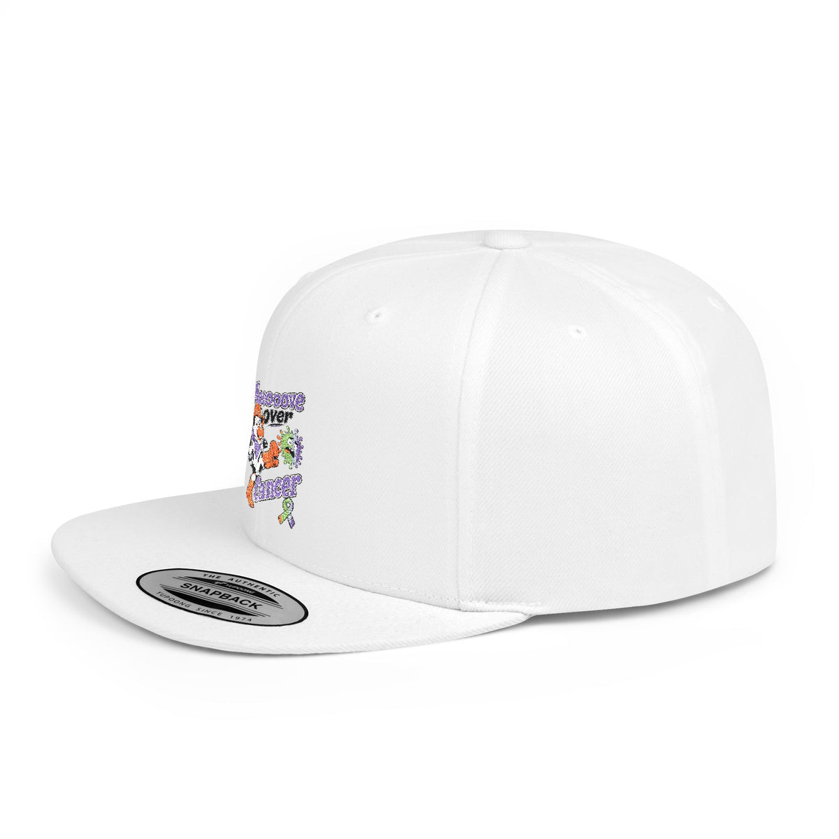 Flat Bill Snapback Hat | Yupoong 6089M