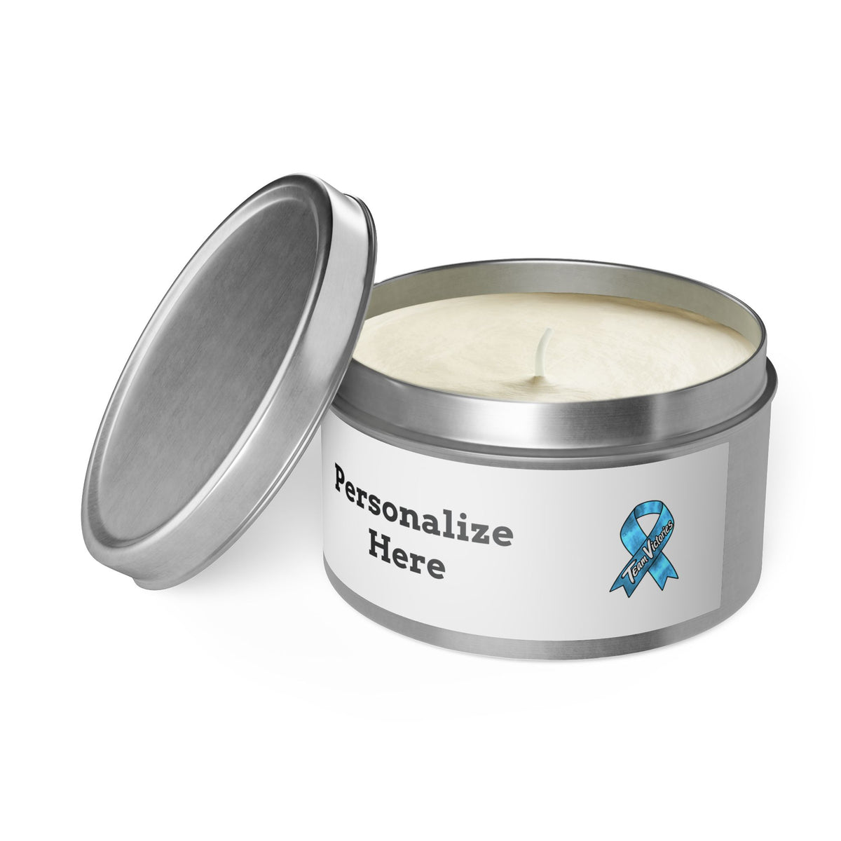 Scented Tin Candle - 4 oz & 8 oz - "Personalize"