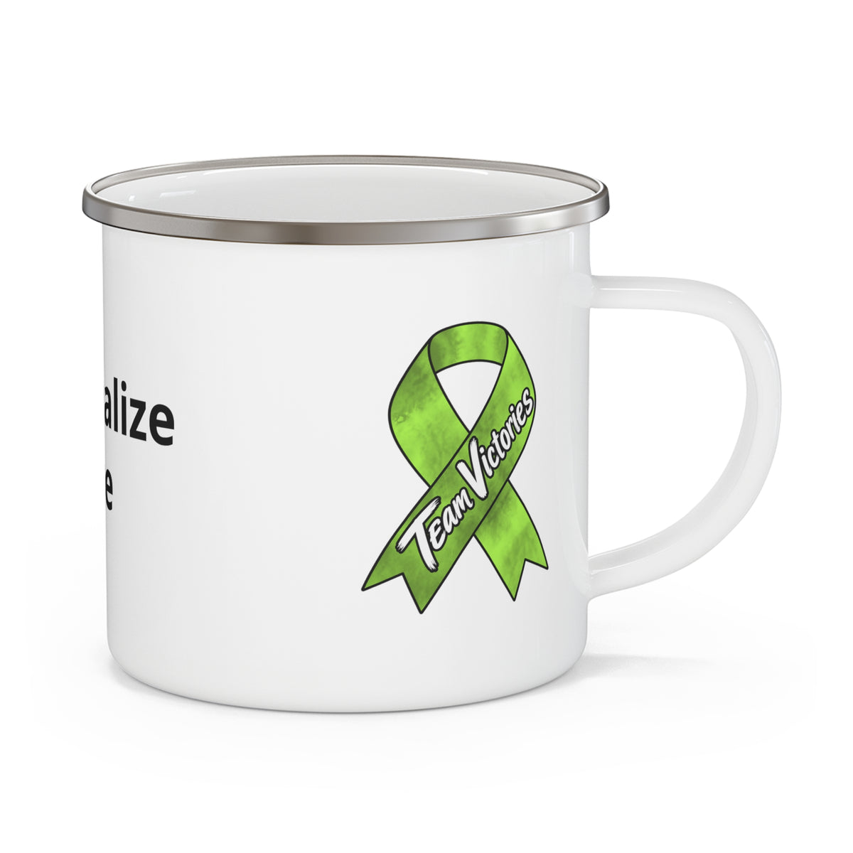 Enamel Camping Mug - "Personalize"
