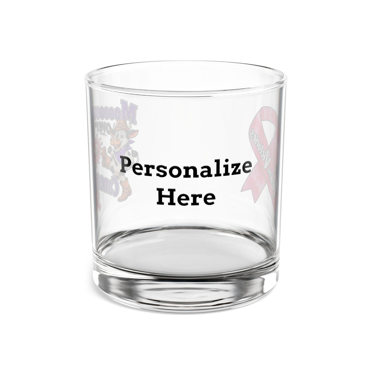 Rocks Glass - 10 oz - "Personalize"