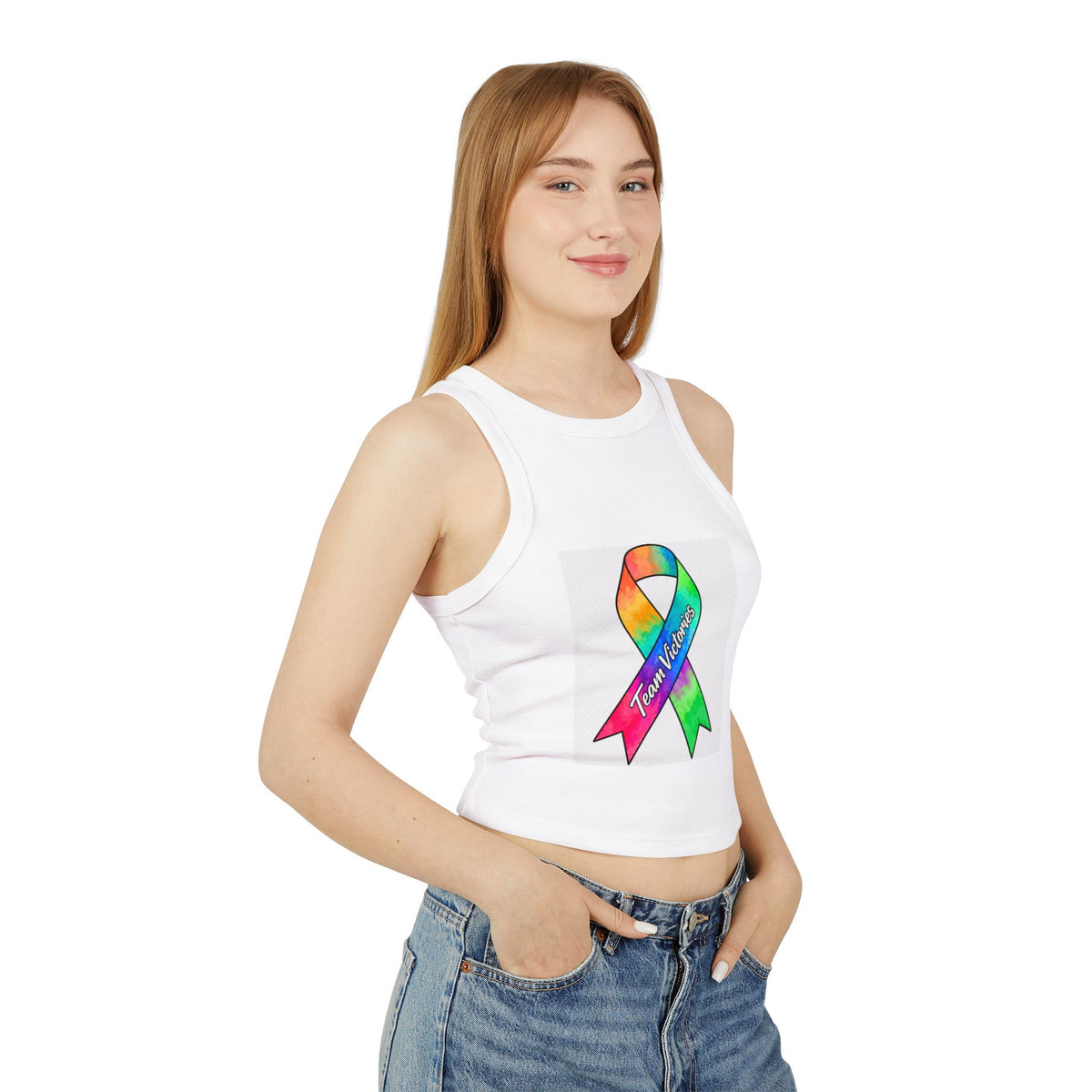 Racer Tank Top — Crop
