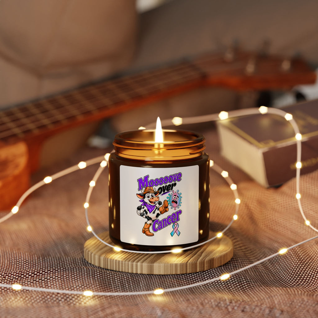 Soy Scented Candle - Amber Jar