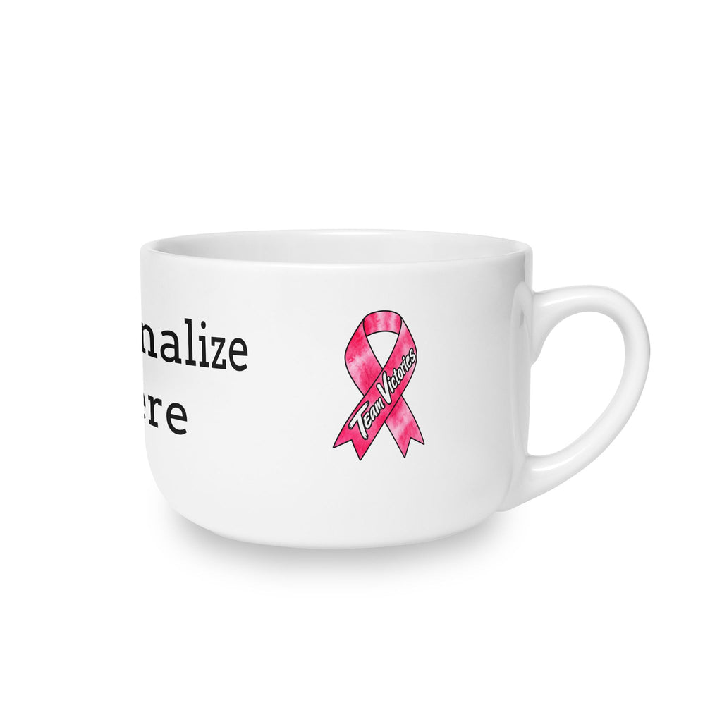 Ceramic Latte Mug - 25 oz - "Personalize"