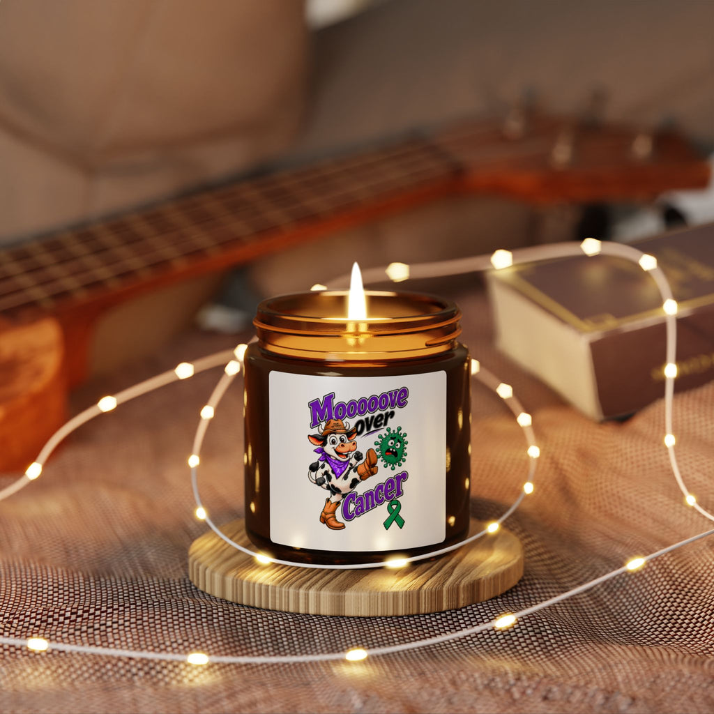 Soy Scented Candle - Amber Jar