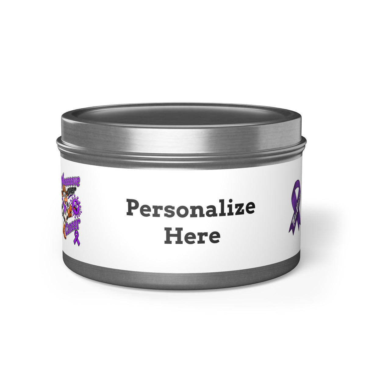 Scented Tin Candle - 4 oz & 8 oz - "Personalize"