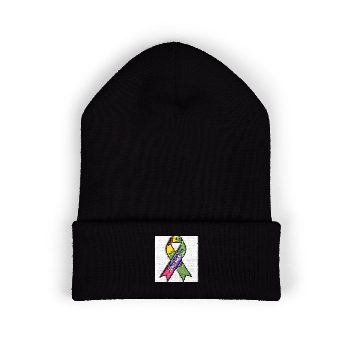 Embroidered Beanie — Cuffed Hat