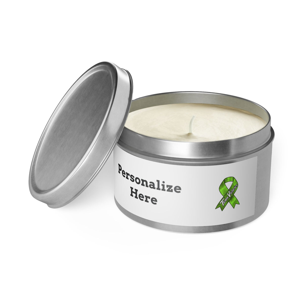 Scented Tin Candle - 4 oz & 8 oz - "Personalize"