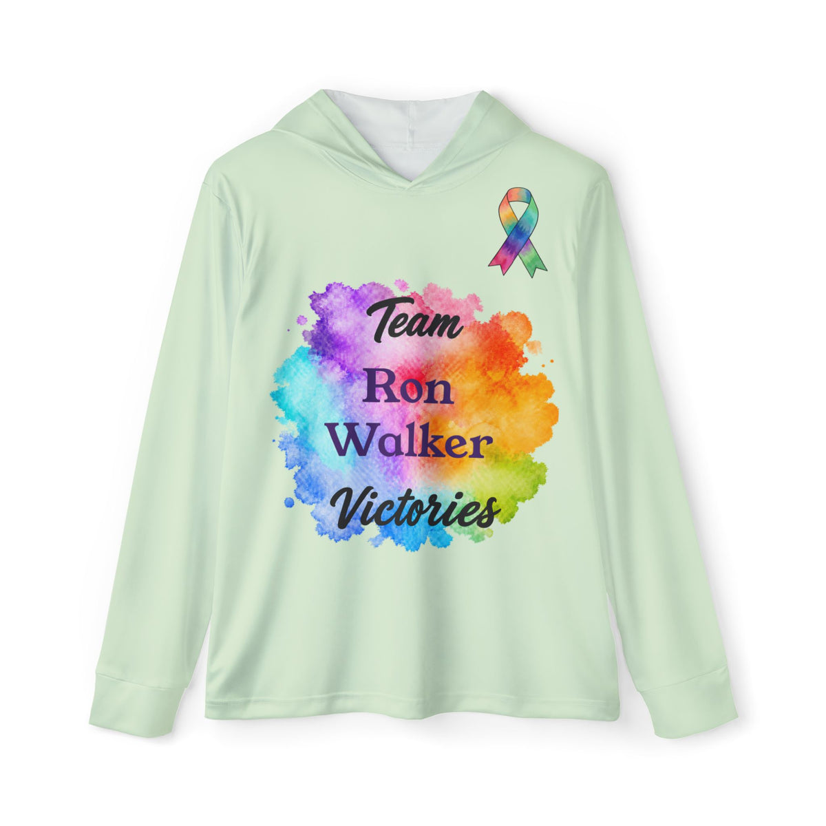 Team Victories Hoodie - Lt Green - "Add Name Here"