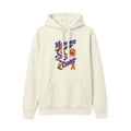 Mooove Over Cancer hoodie with character design and Leukemia/Kidney Cancer awareness ribbon