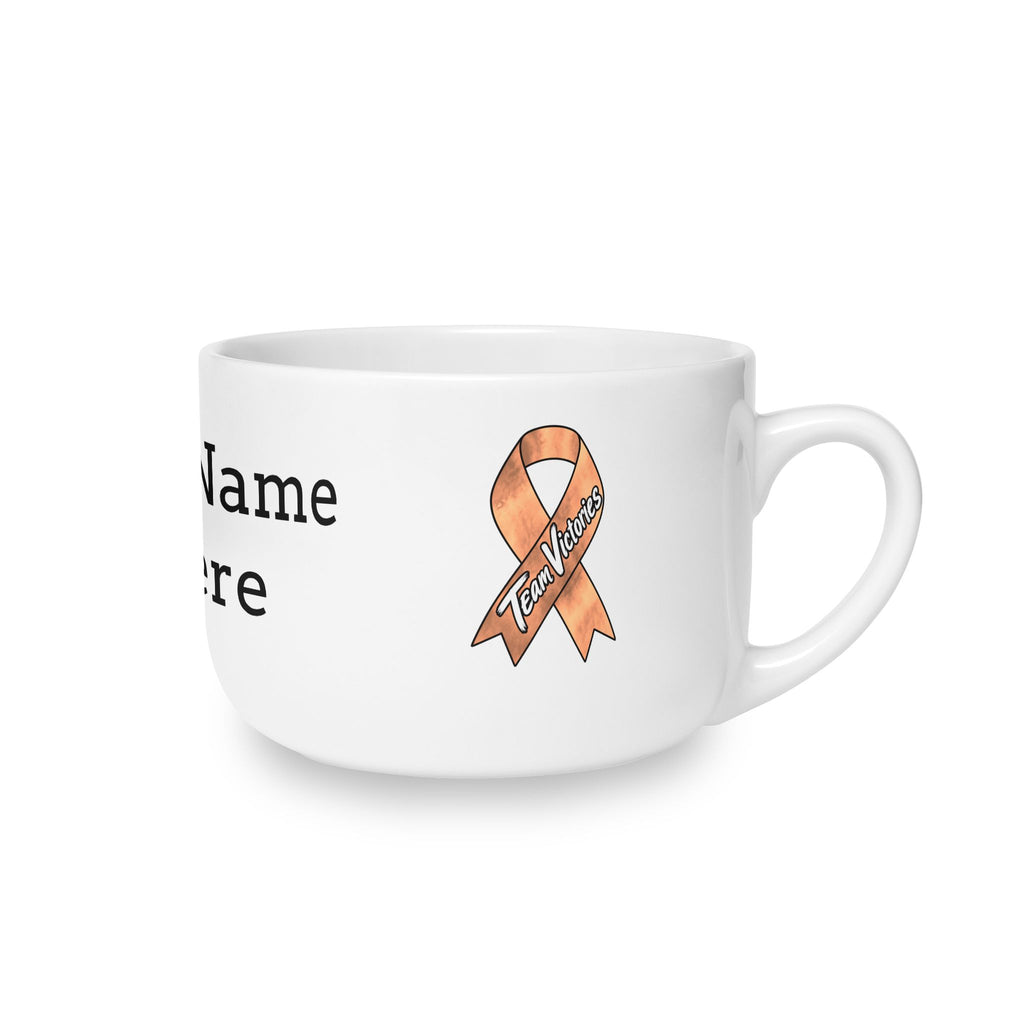 Ceramic Latte Mug - 25 oz - "Add Name Here"