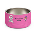 Pet Bowl - Stainless Steel - 18 oz - "Personalize"