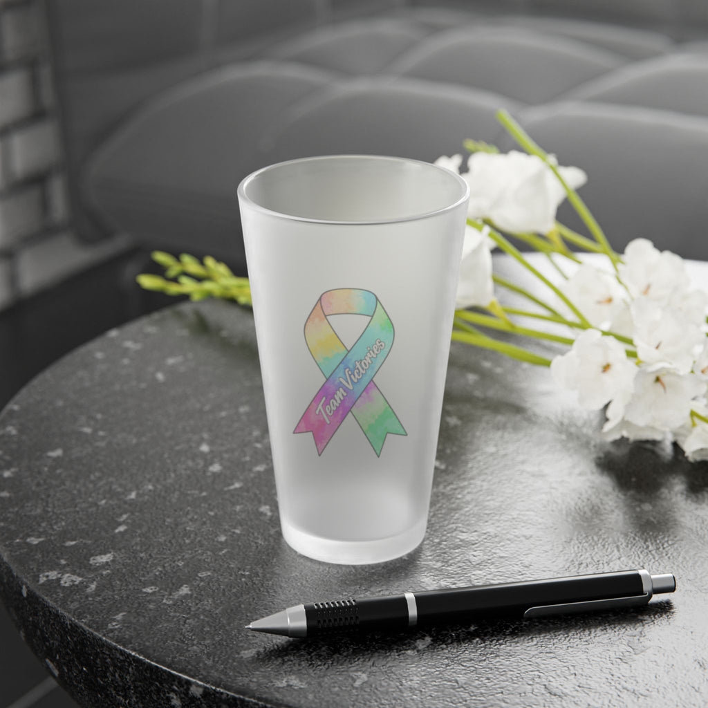 Frosted Pint Glass — 16oz