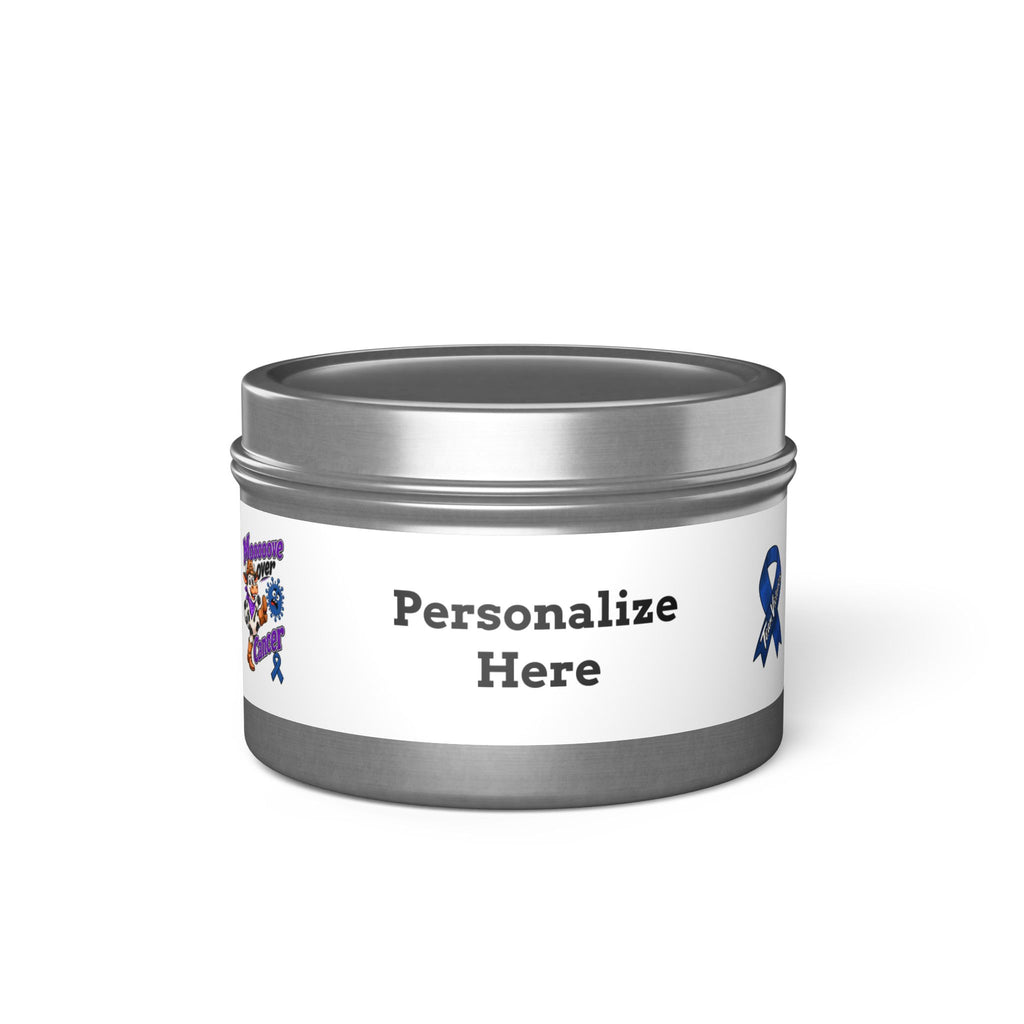Scented Tin Candle - 4 oz & 8 oz - "Personalize"