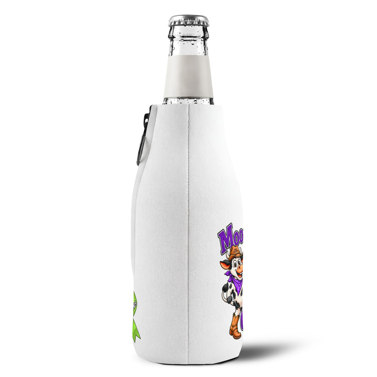 Zip-Up Bottle Cooler Sleeve - Insulated Cooler