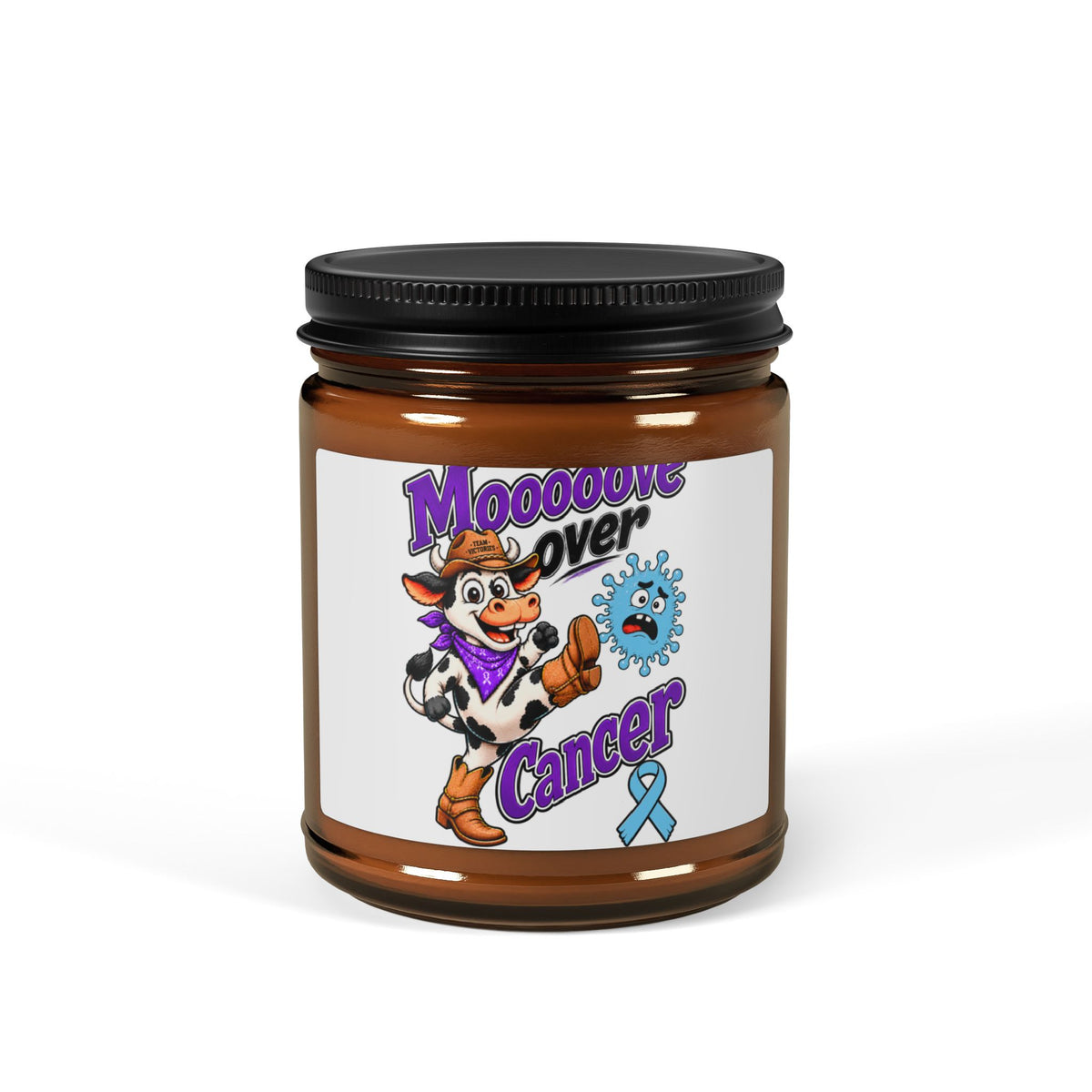 Soy Scented Candle - Amber Jar