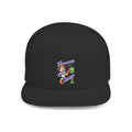 Heather gray and black Moooove Over Cancer snapback with embroidered awareness design