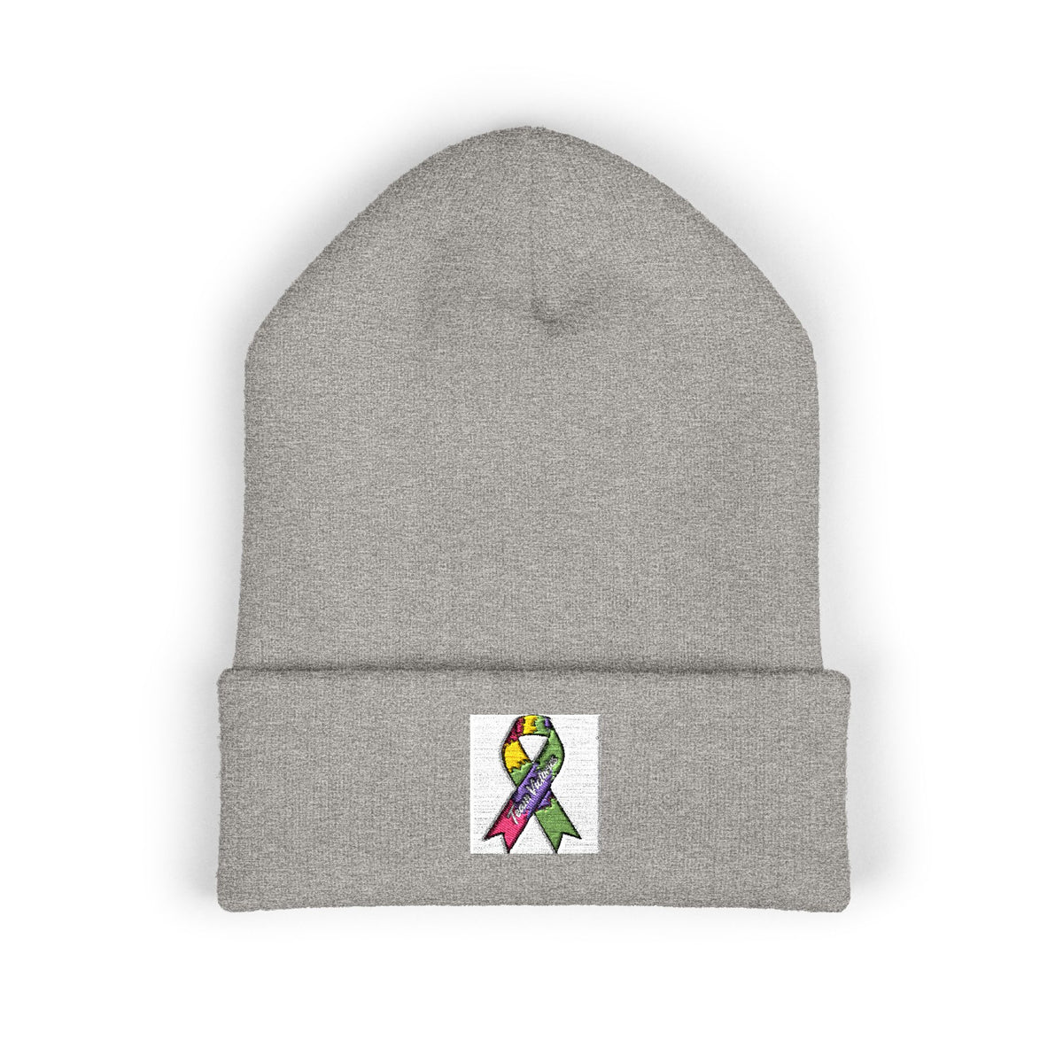 Embroidered Beanie — Cuffed Hat