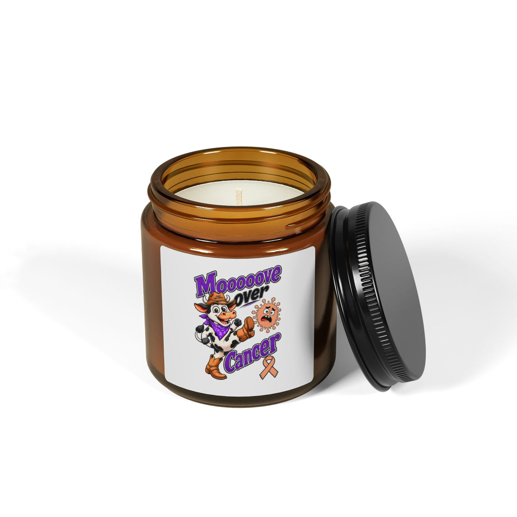 Soy Scented Candle - Amber Jar