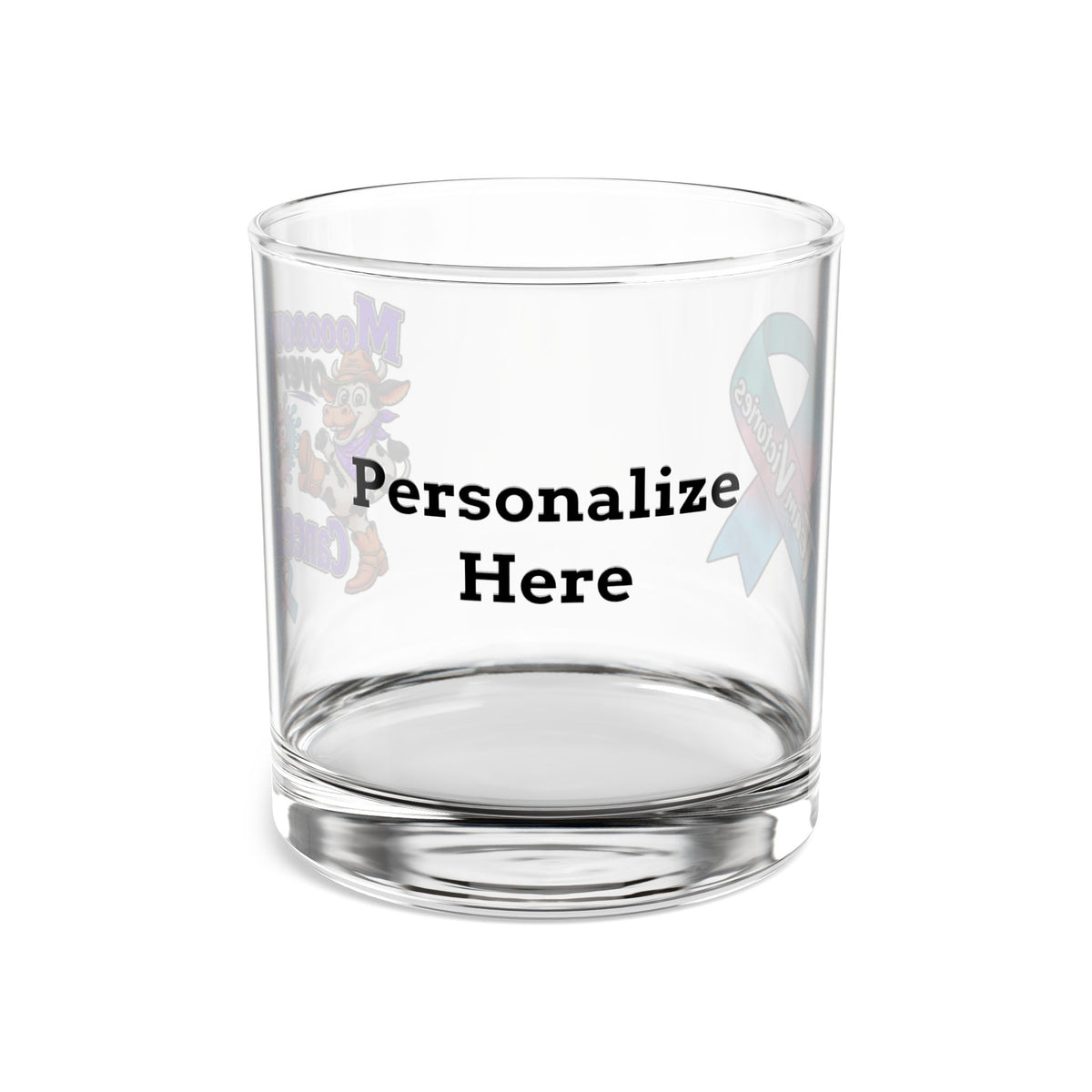 Rocks Glass - 10 oz - "Personalize"
