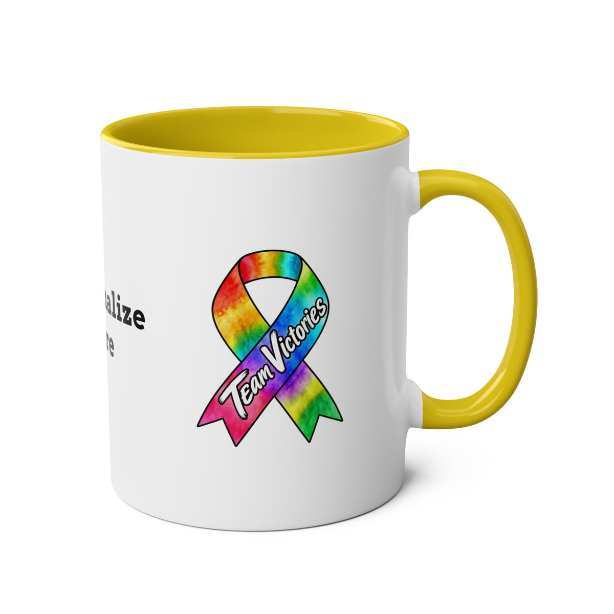 Two-Tone Coffee Mug - 11 oz - "Personalize"