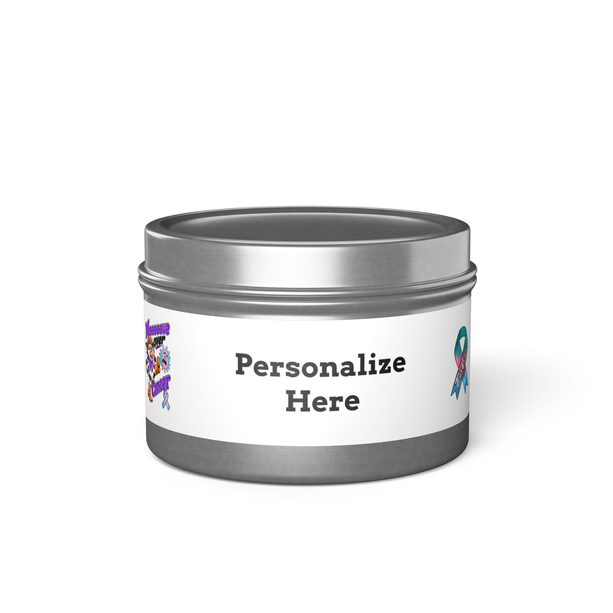 Scented Tin Candle - 4 oz & 8 oz - "Personalize"