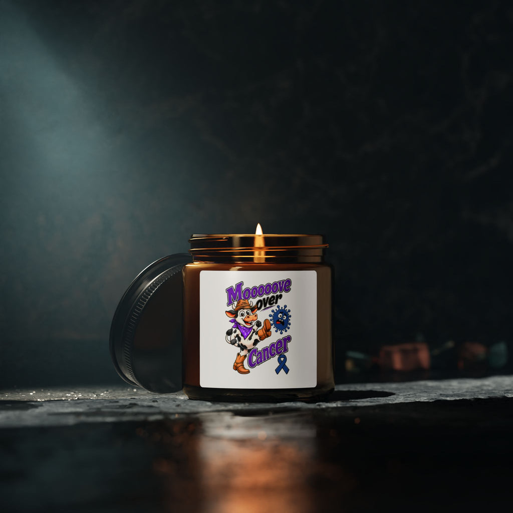 Soy Scented Candle - Amber Jar