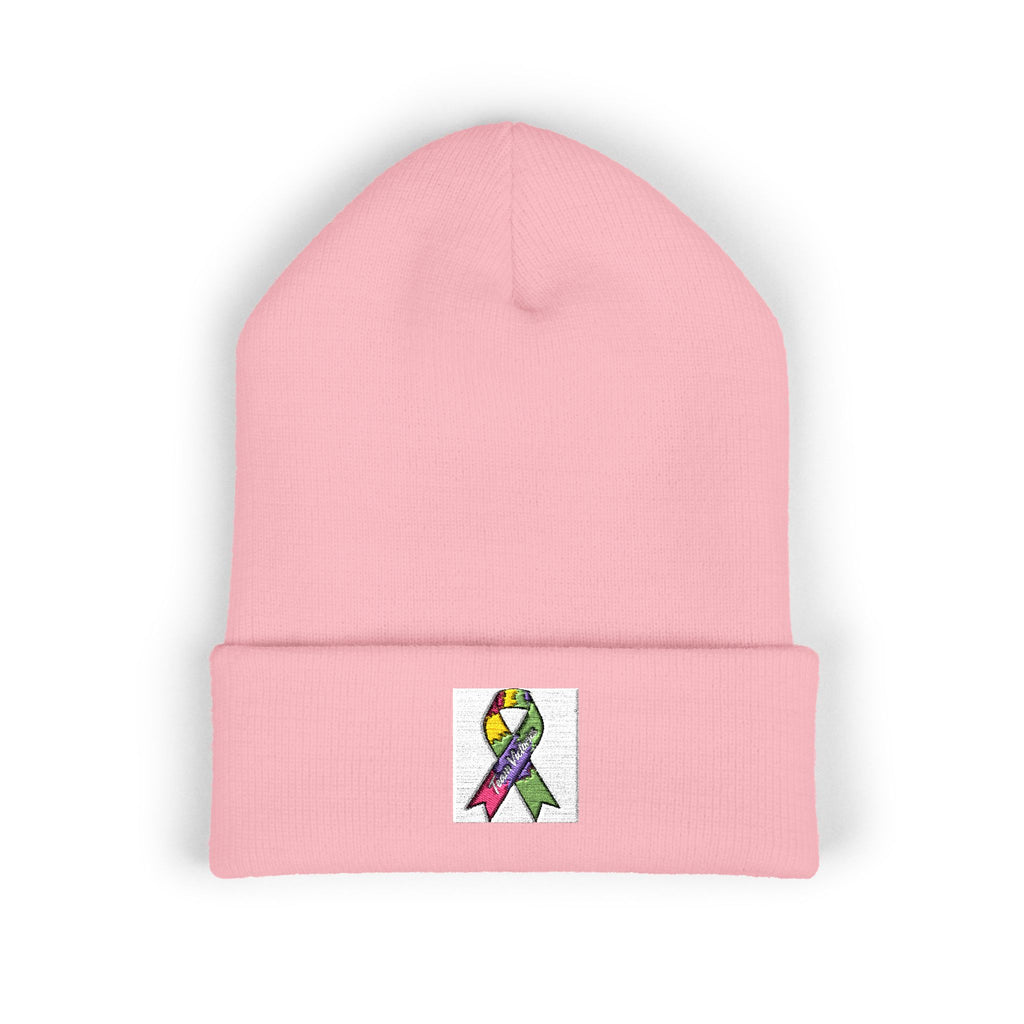 Embroidered Beanie — Cuffed Hat