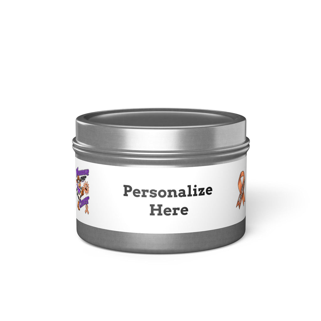 Scented Tin Candle - 4 oz & 8 oz - "Personalize"