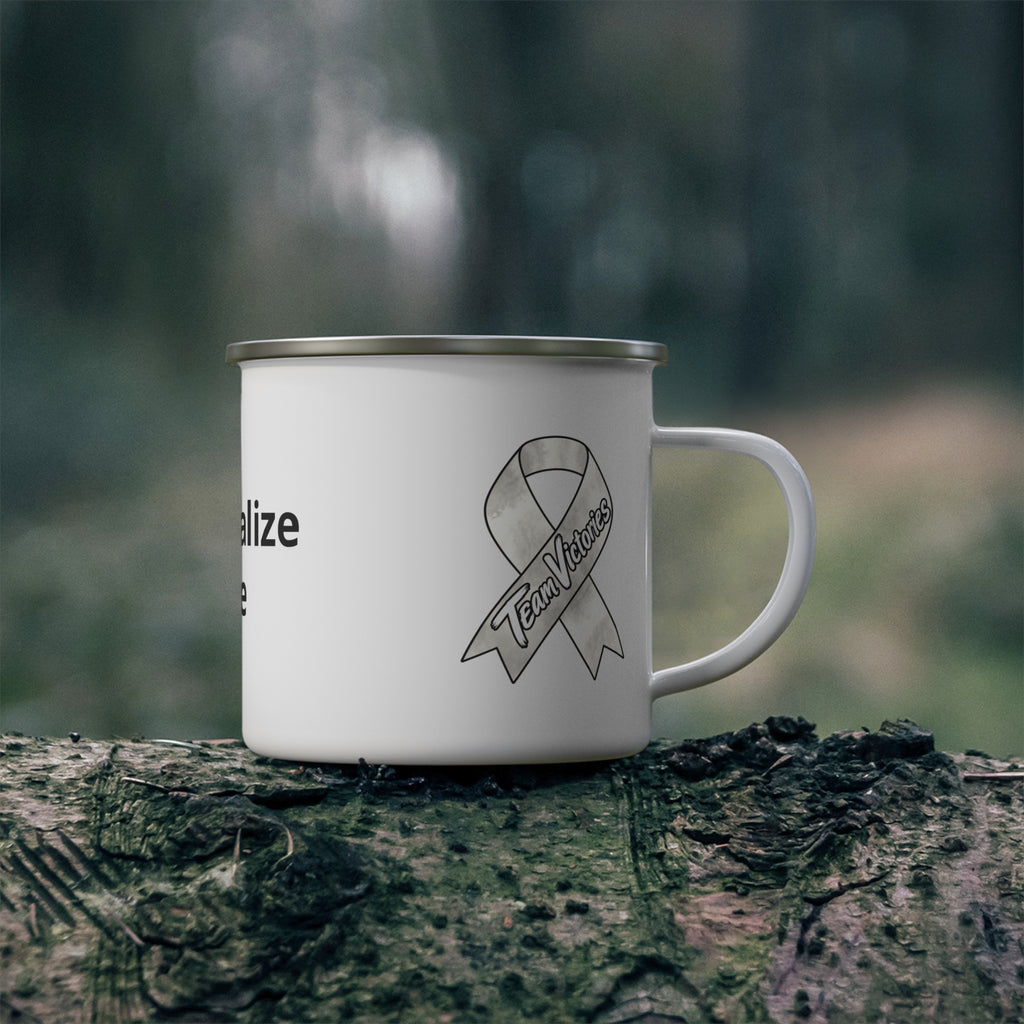 Enamel Camping Mug - "Personalize"
