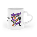 (Master) Kickin' Cancer 11 oz Heart-Handle Ceramic Mug