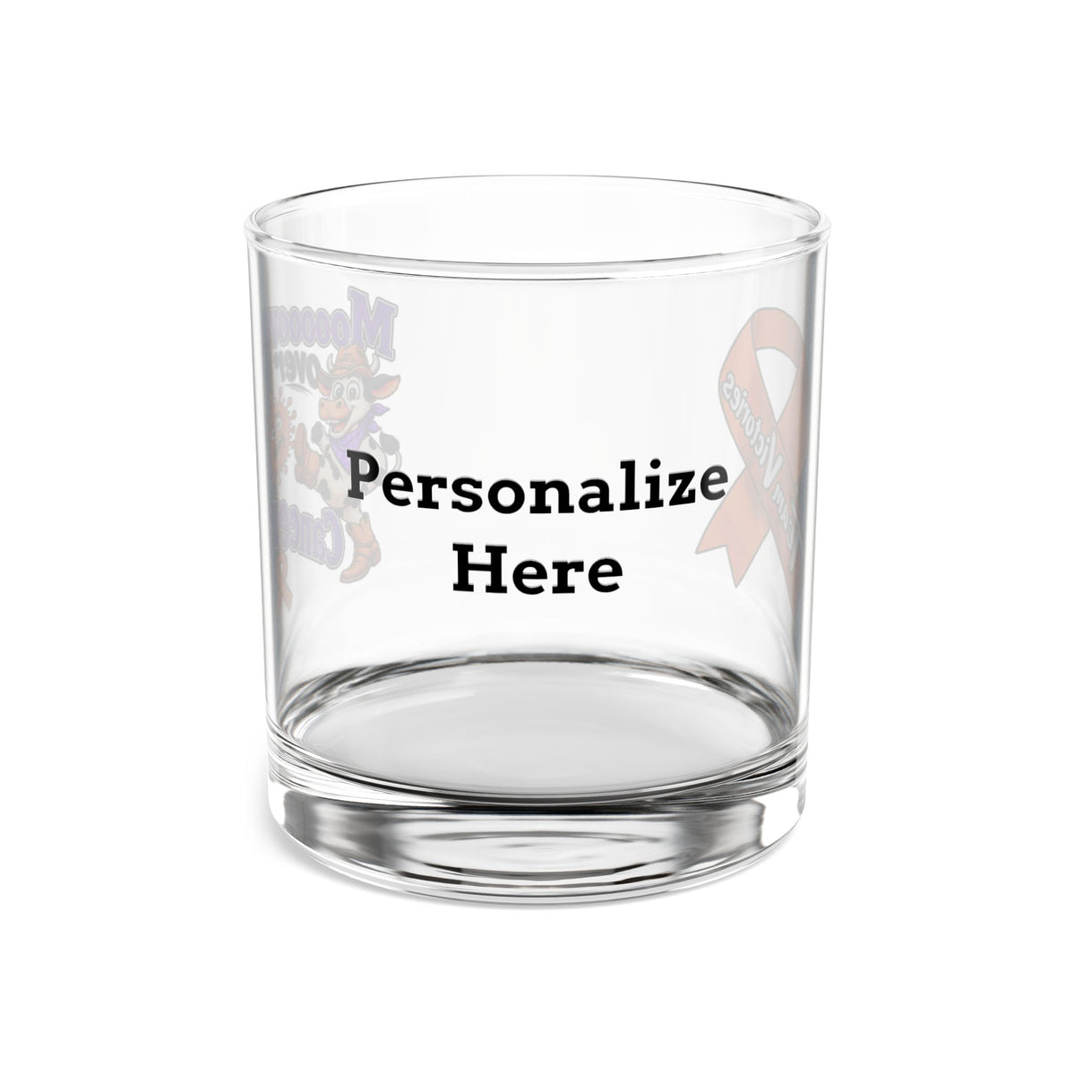 Rocks Glass - 10 oz - "Personalize"