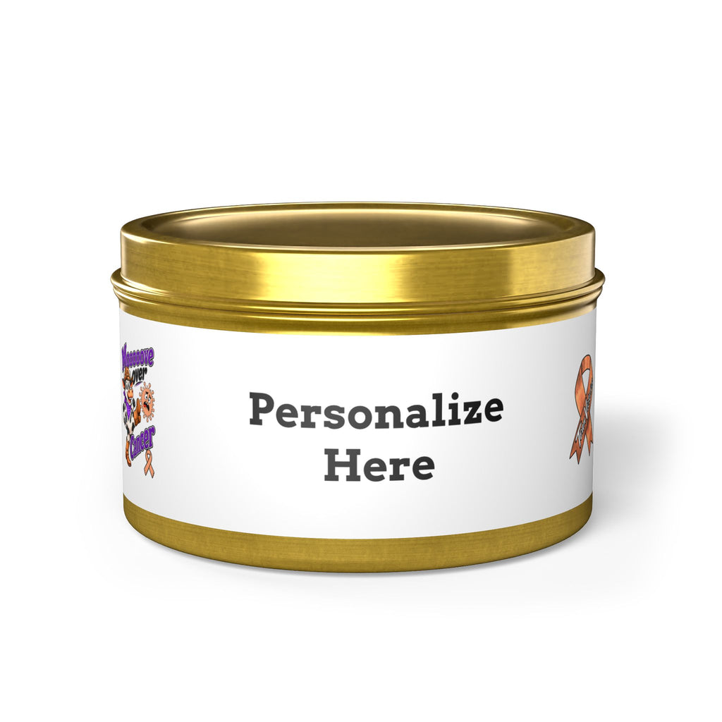Scented Tin Candle - 4 oz & 8 oz - "Personalize"
