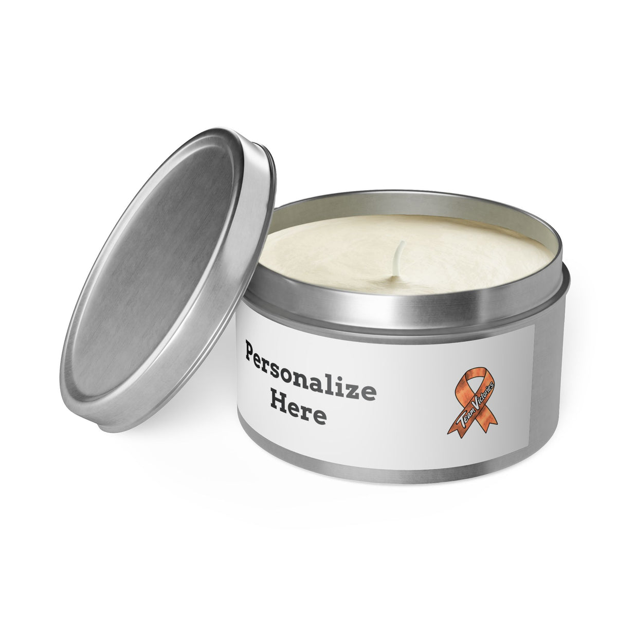 Scented Tin Candle - 4 oz & 8 oz - "Personalize"