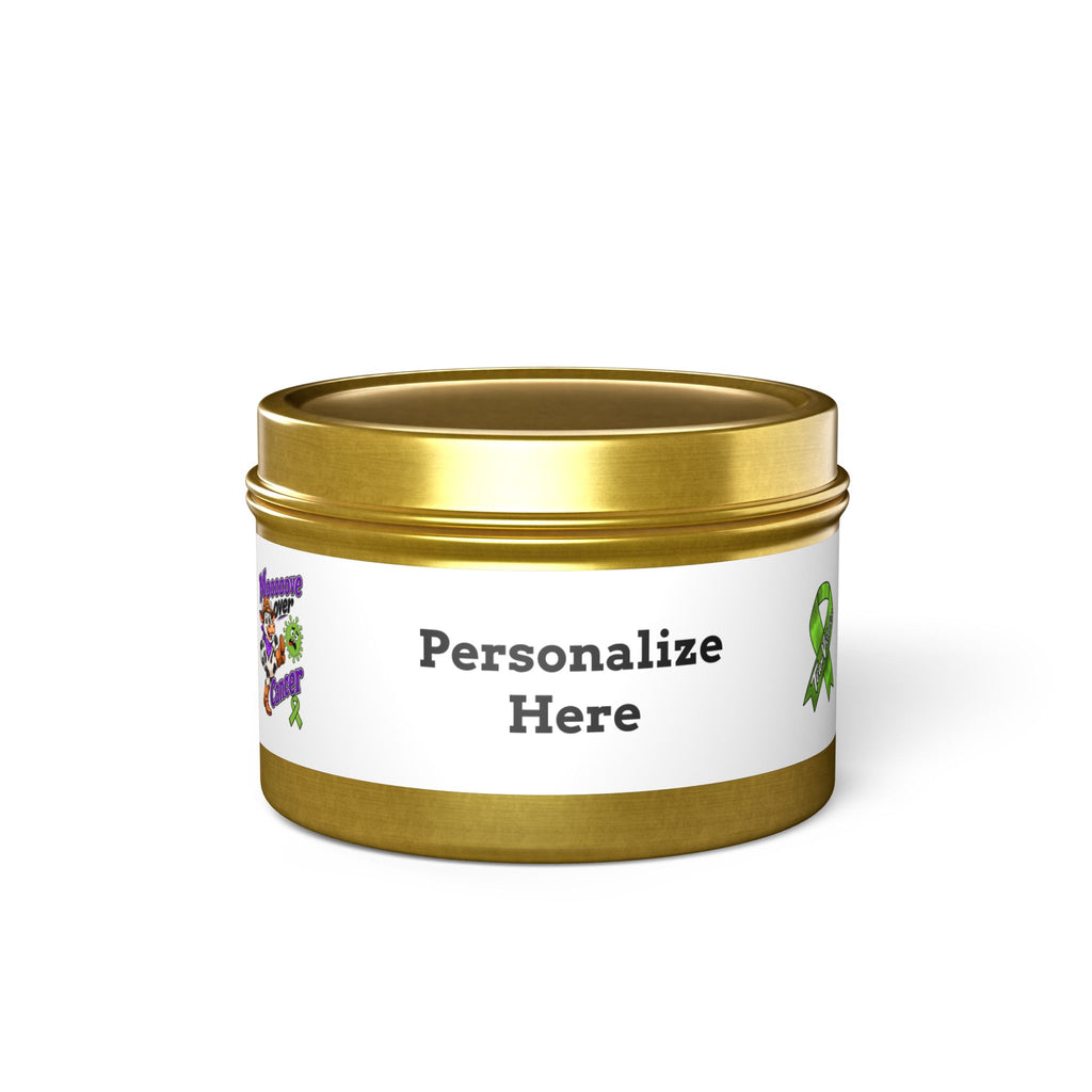 Scented Tin Candle - 4 oz & 8 oz - "Personalize"