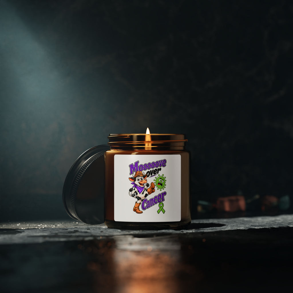 Soy Scented Candle - Amber Jar