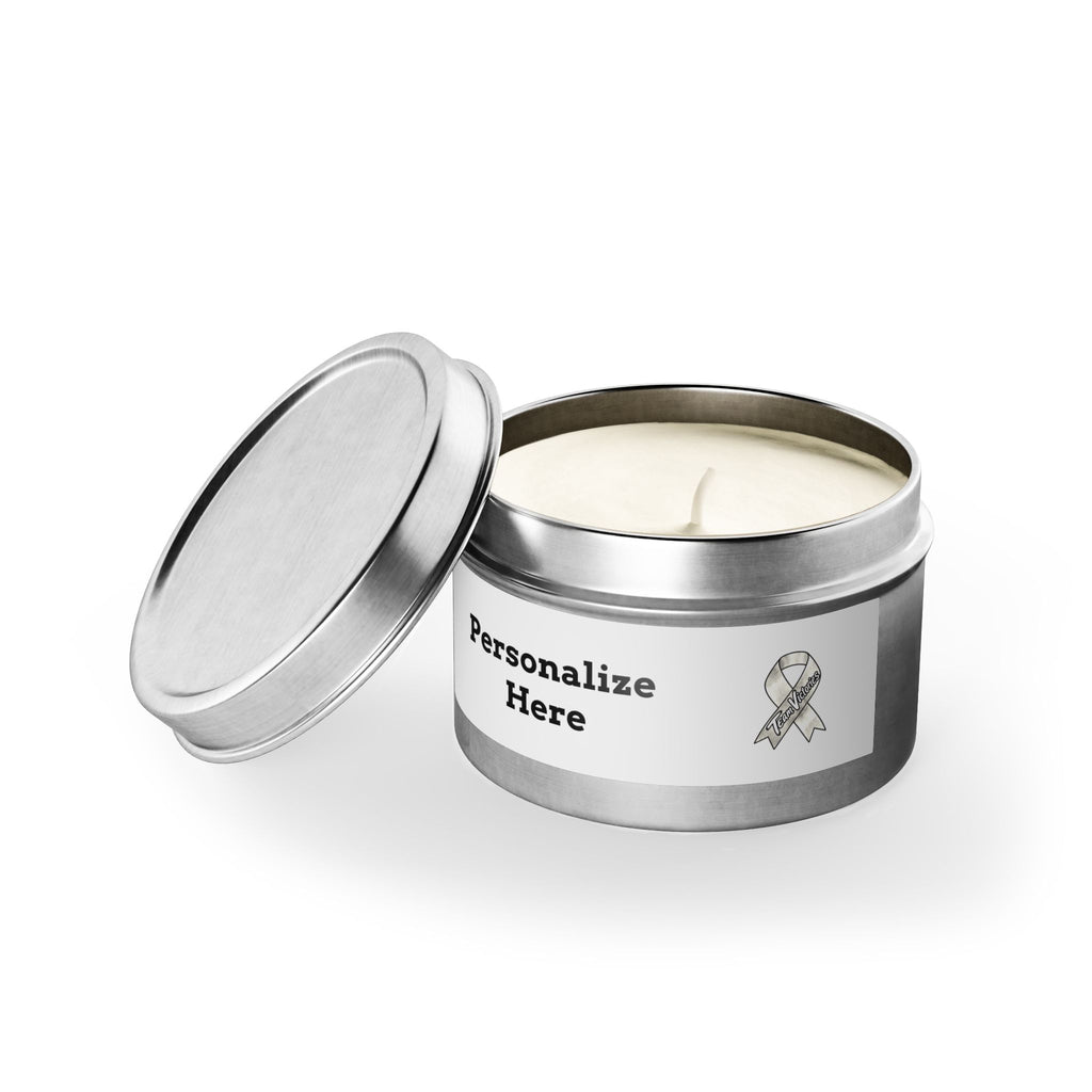 Scented Tin Candle - 4 oz & 8 oz - "Personalize"