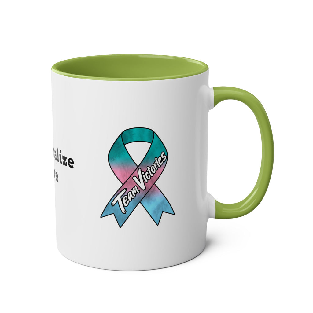 Two-Tone Coffee Mug - 11 oz - "Personalize"