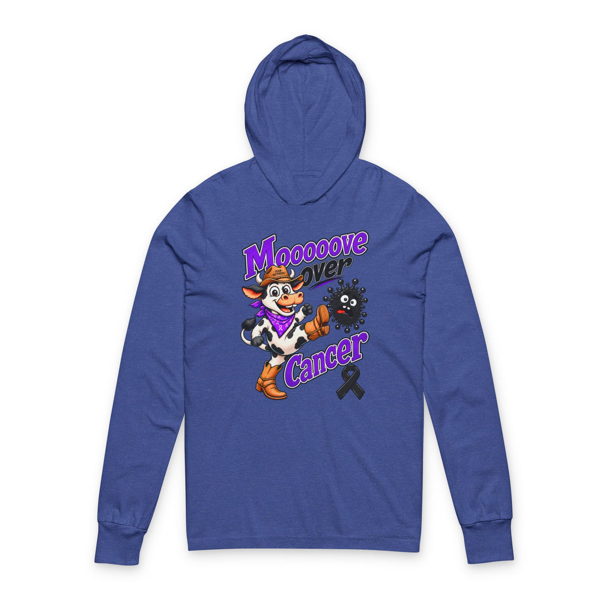 Hooded Long Sleeve Tee | Bella+Canvas 3512