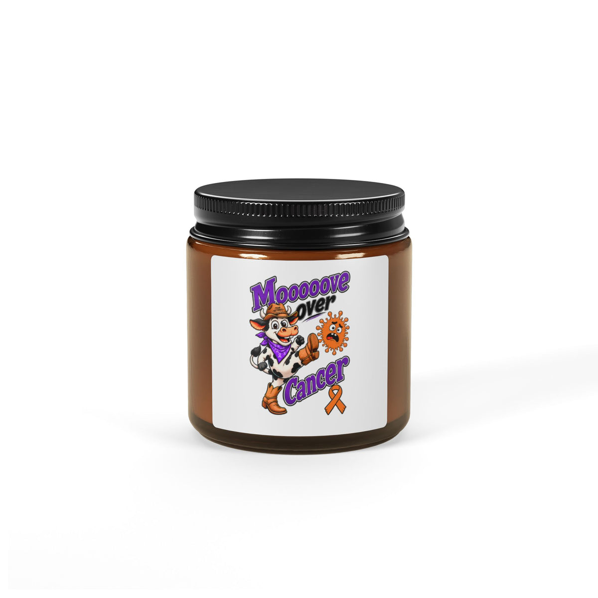 Soy Scented Candle - Amber Jar