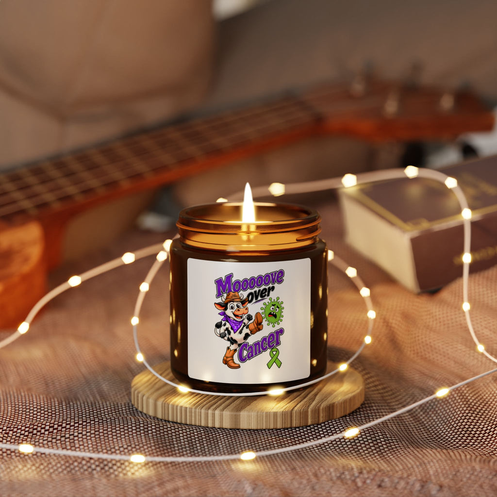Soy Scented Candle - Amber Jar