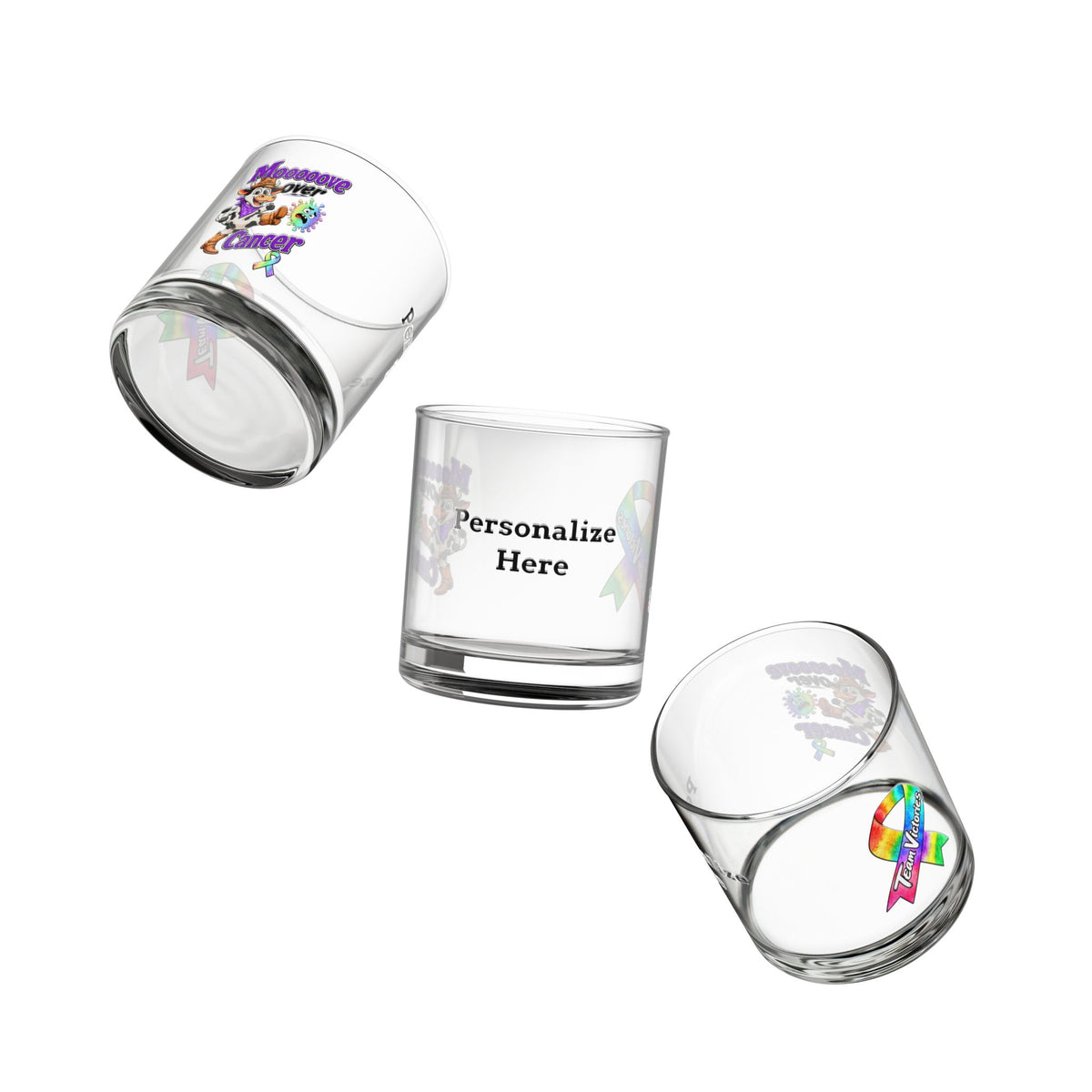 Rocks Glass - 10 oz - "Personalize"