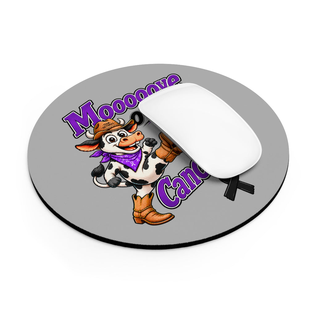 Mouse Pad - Round Lt Grey