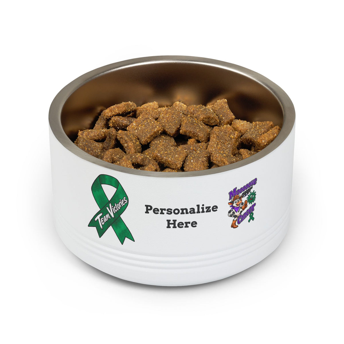Pet Bowl - Stainless Steel - 18 oz - "Personalize"
