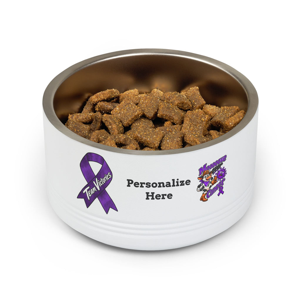Pet Bowl - Stainless Steel - 18 oz - "Personalize"