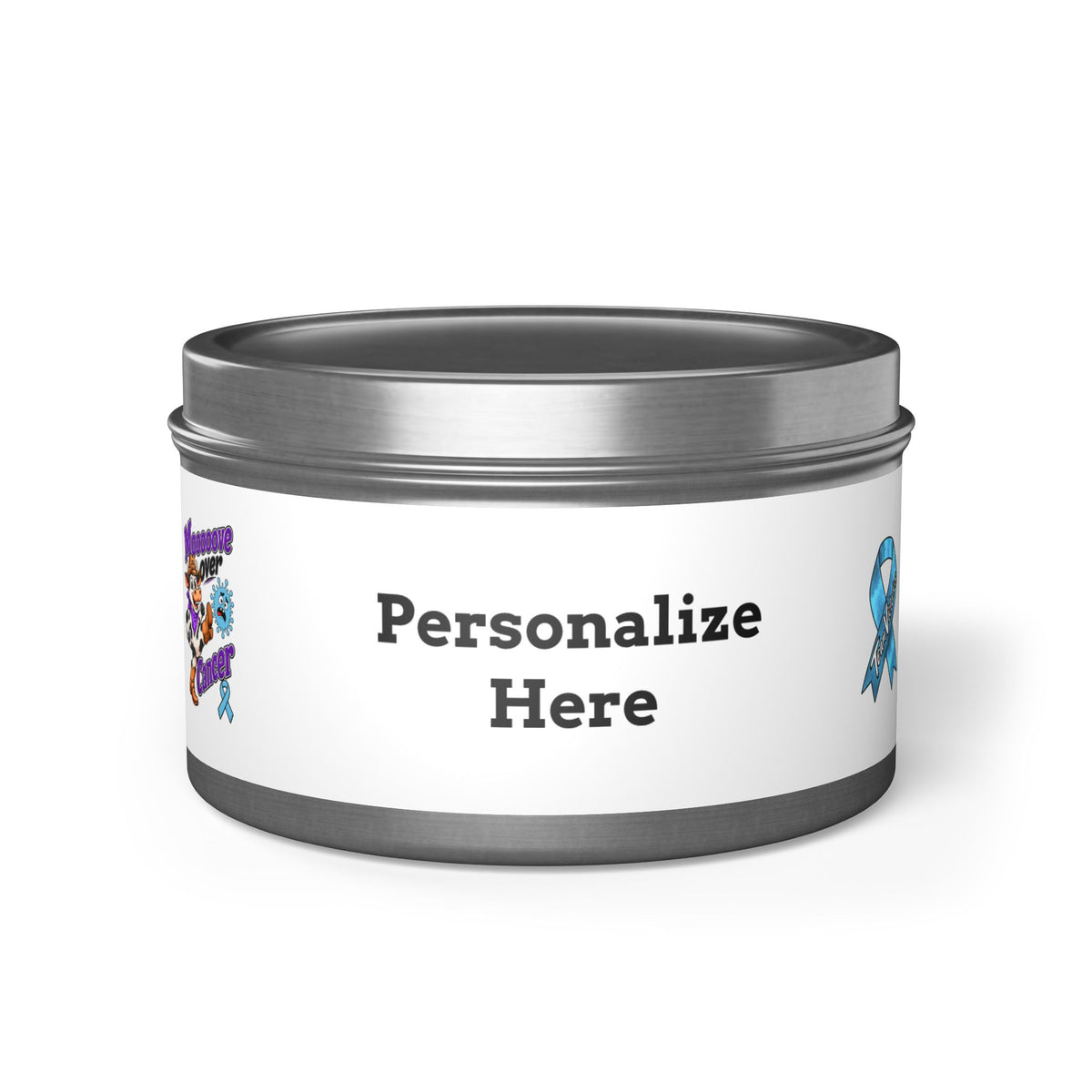 Scented Tin Candle - 4 oz & 8 oz - "Personalize"