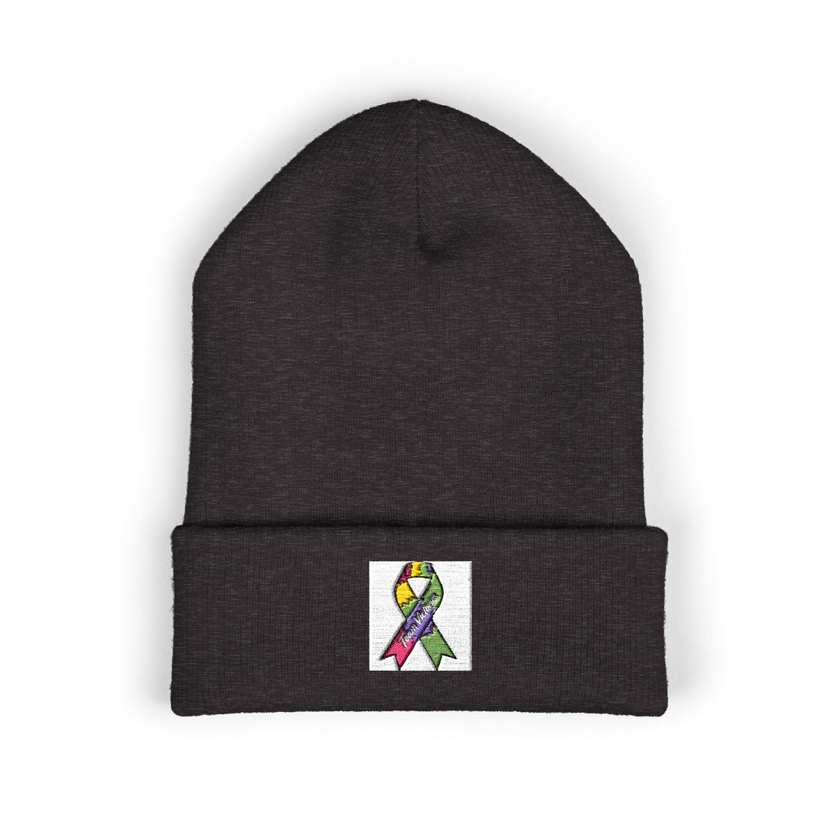 Embroidered Beanie — Cuffed Hat