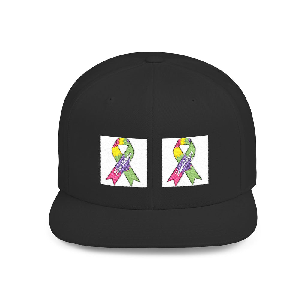 Flat Bill Snapback Hat
